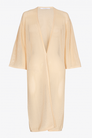 Long ecovero viscose gilet