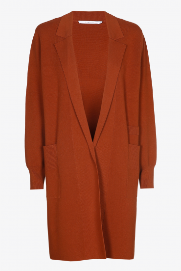 Gilet long ouvert