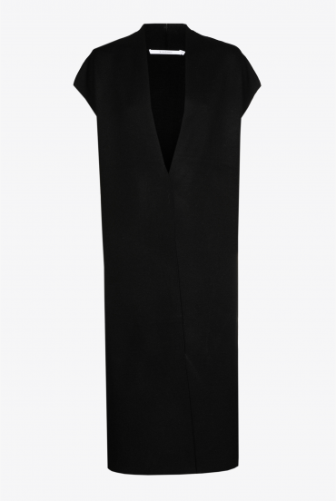 Sleeveless reversible waistcoat