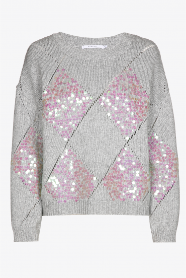 Pull à paillettes