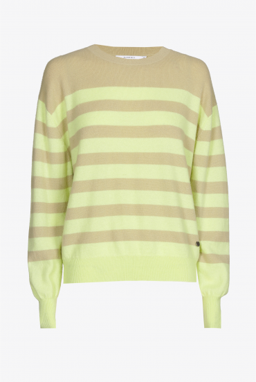 Striped cashmere jumper