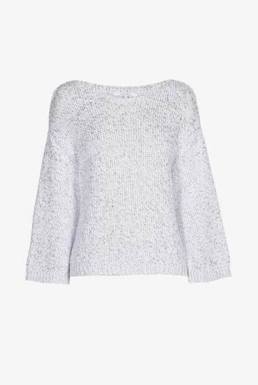 Pullover with lurex