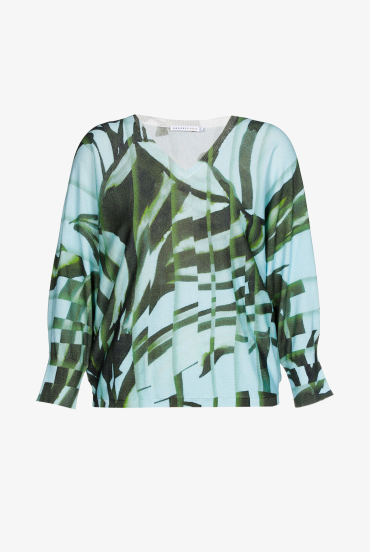 Pull aux manches papillon
