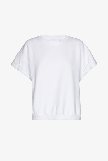 Sporty pullover in cotton