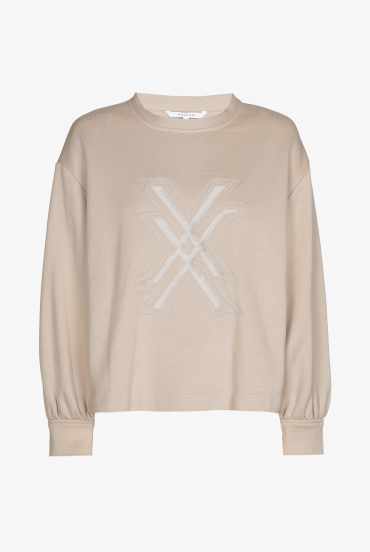 Zachte branded sweater