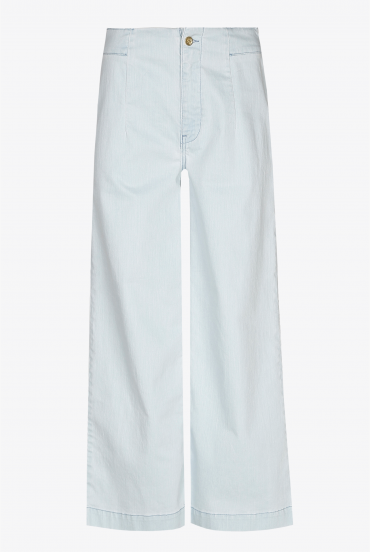 7/8 trousers with wide legs