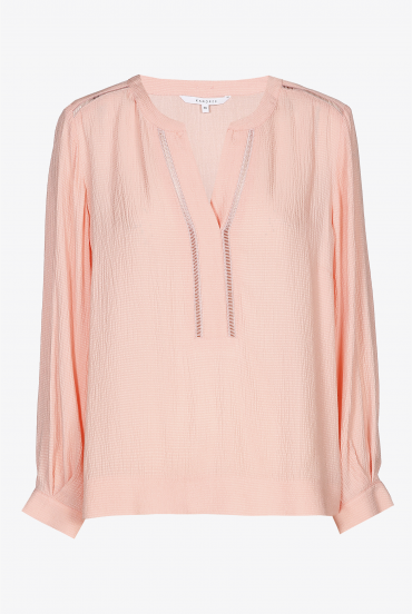 Zomerse blouse met V-hals