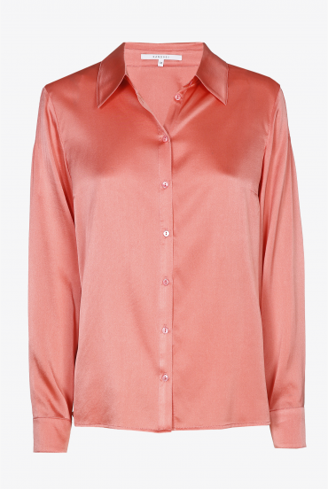 Blouse van zijde