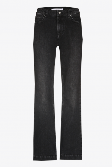 5-pocket jeans met wijde pijpen