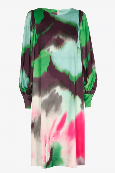 Robe à motif microscopique