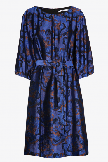 Robe en jacquard