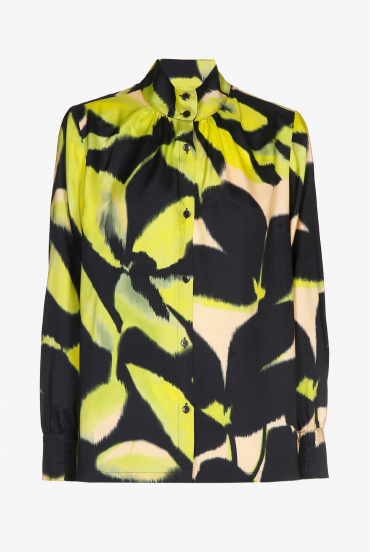 Blouse à motif floral