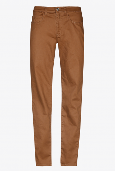 Coated skinny jeans