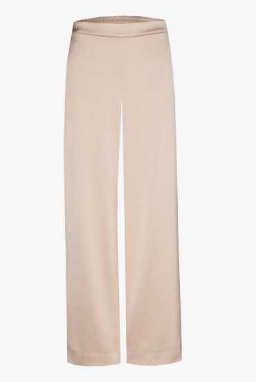 Smart trousers with satin look