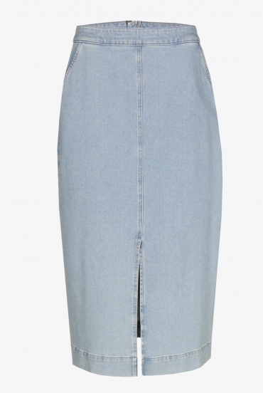 Gerade geschnittener Jeansrock