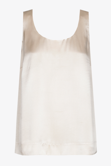 Silk top in luxury quality