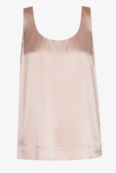 Silk top in luxury quality