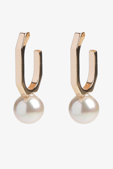 Pearl earrings