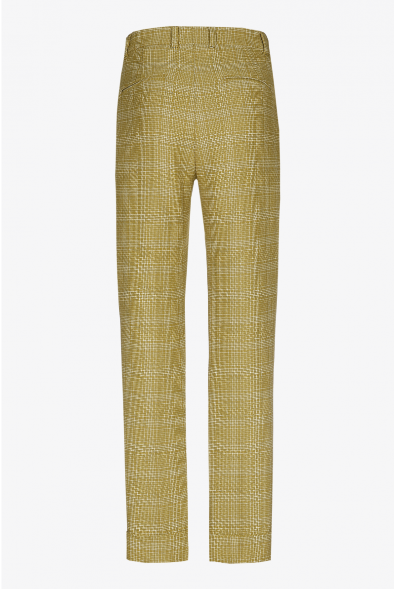 Checked trousers  