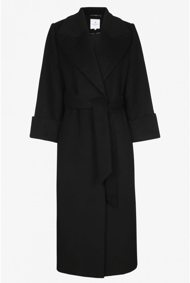 Long black coat