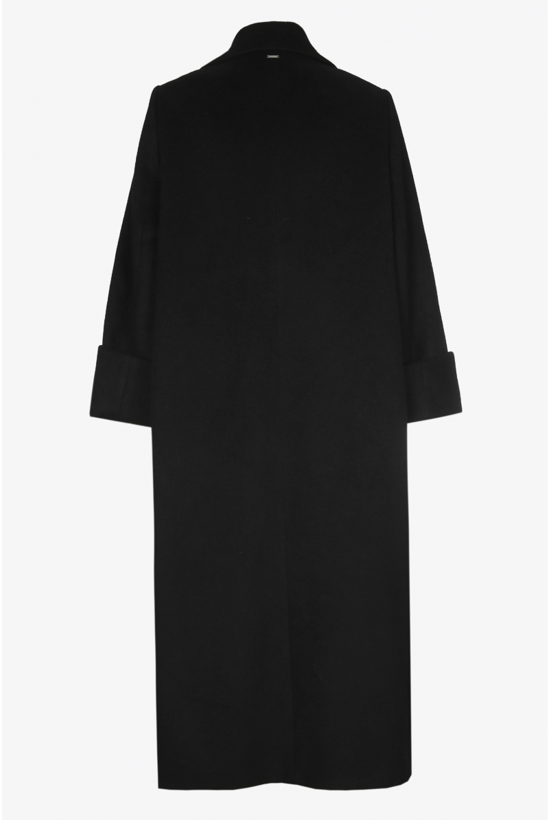 Long black coat
