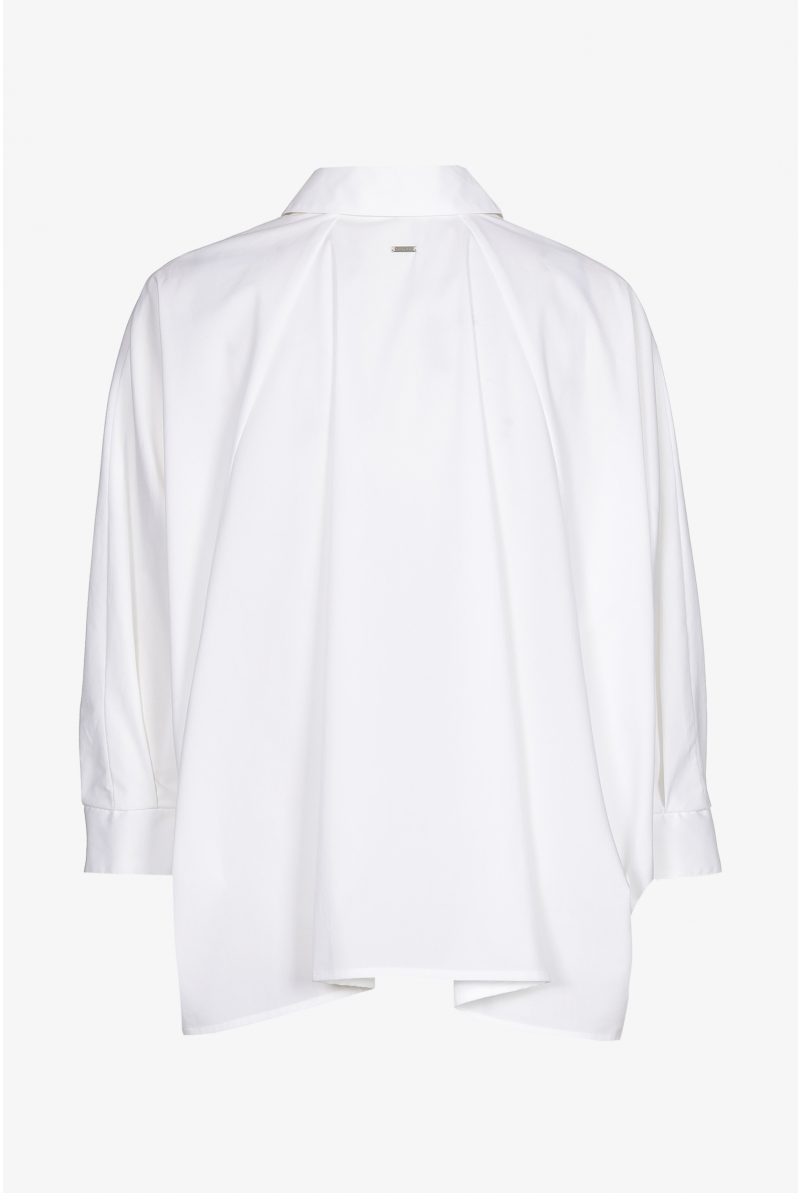 Oversized blouse met raglanmouw