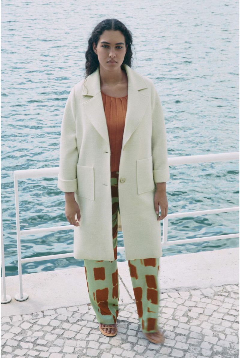Pantalon à motif blockprint