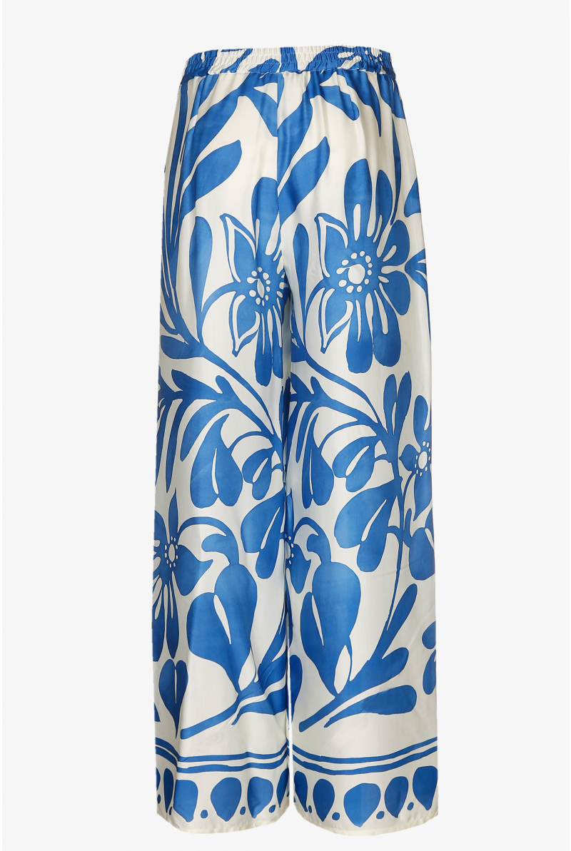 Pantalon à jambes larges