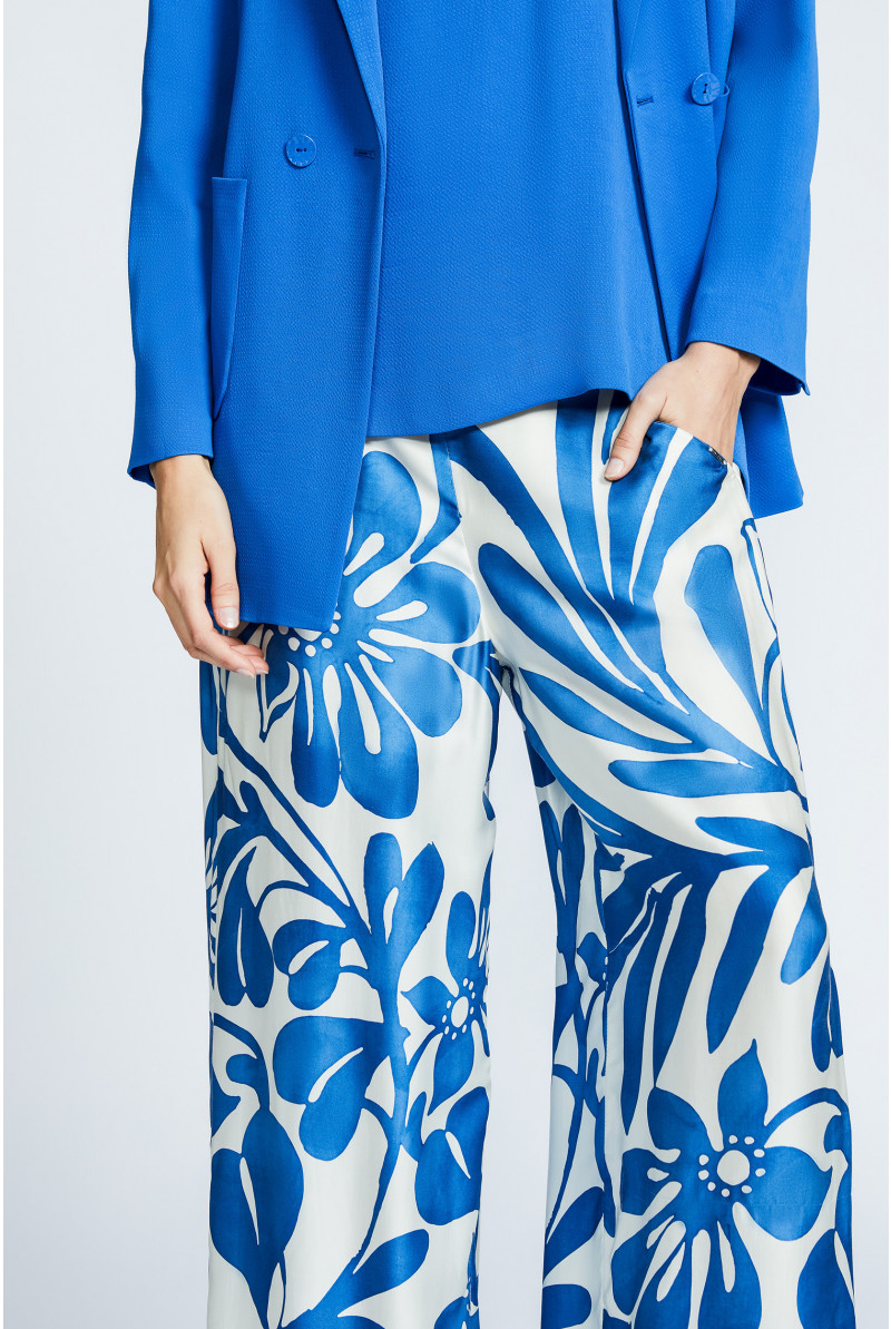 Pantalon à jambes larges