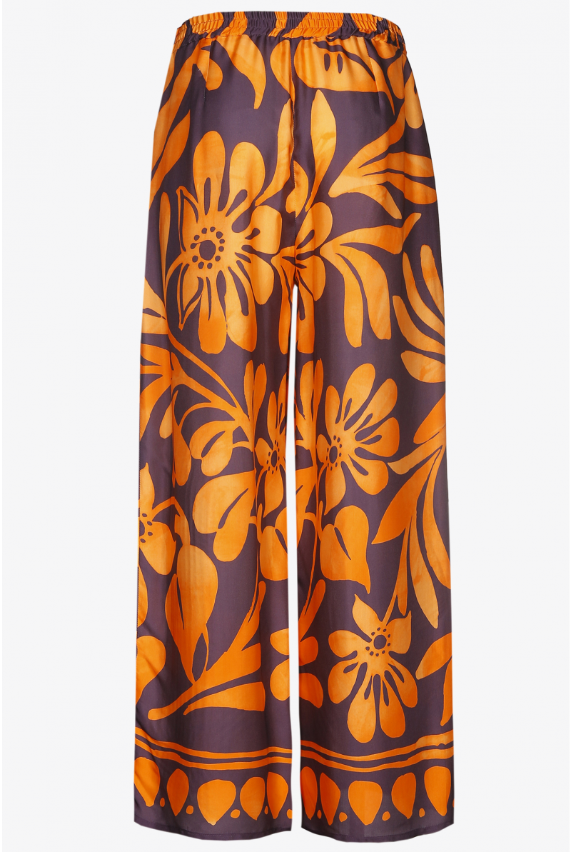 Pantalon à jambes larges