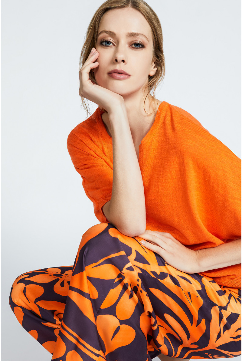 Pantalon à jambes larges
