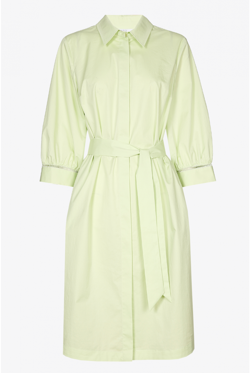 Half-length shirt dress