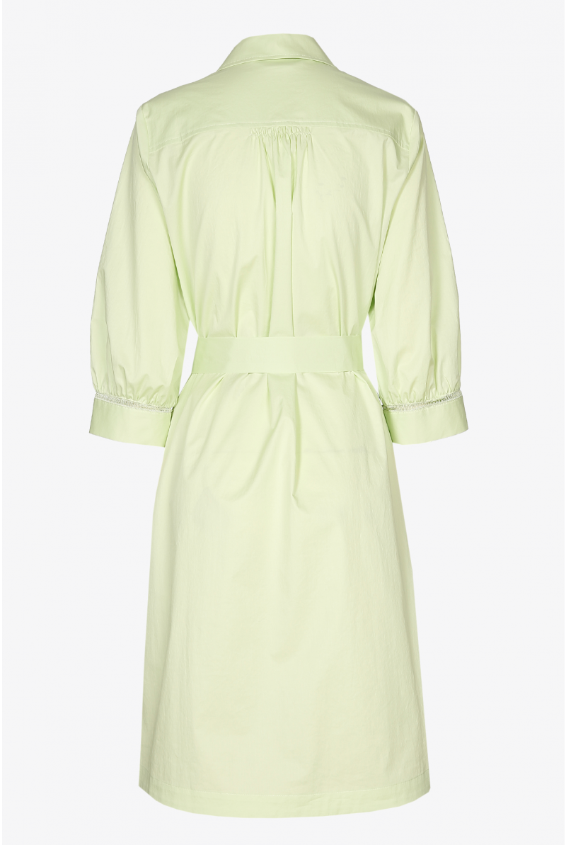 Half-length shirt dress