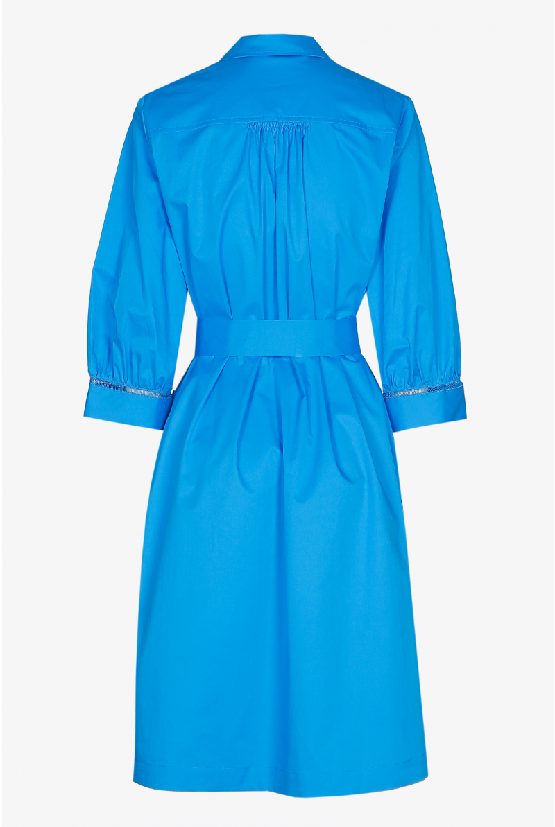 Robe-chemise mi-longue