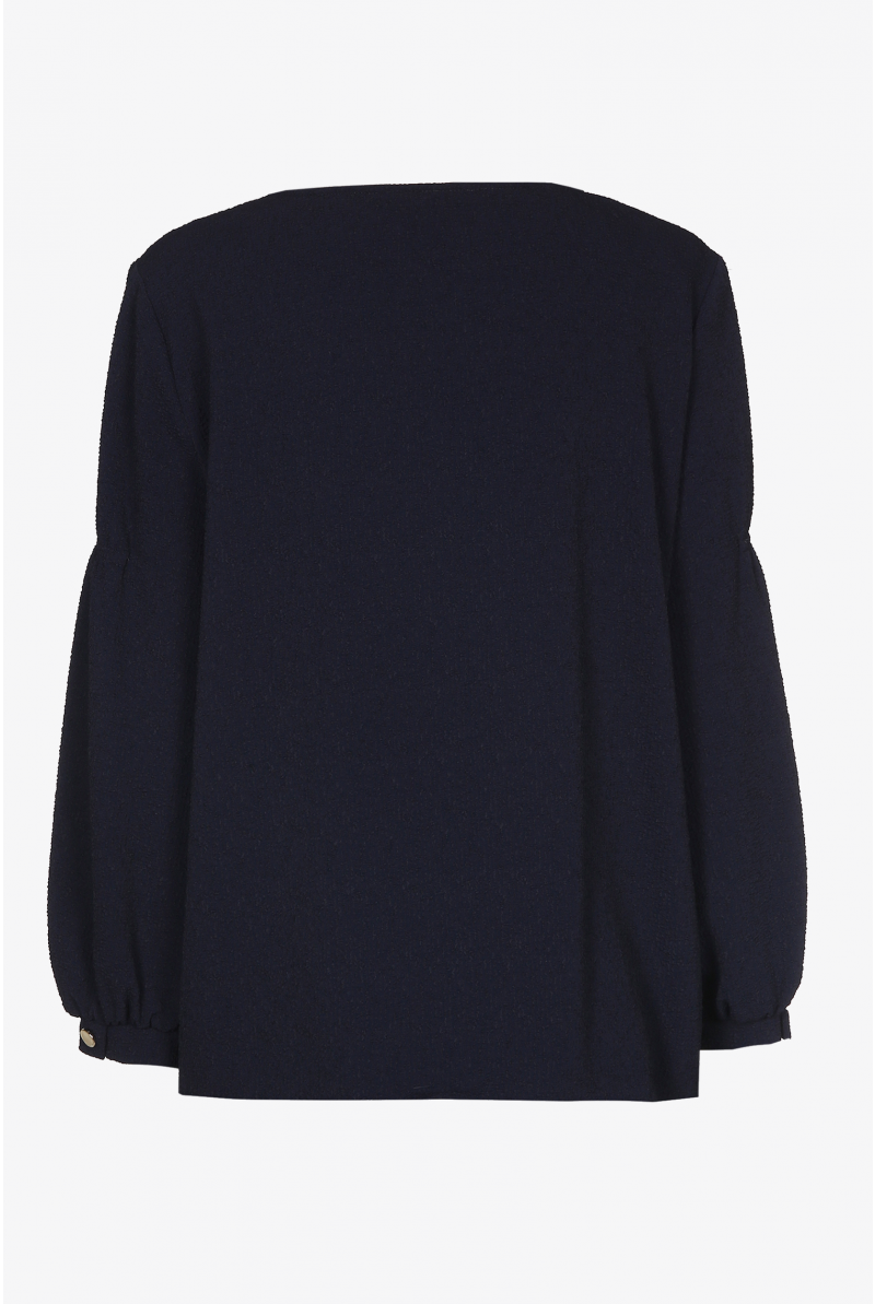 Blouse à encolure ronde