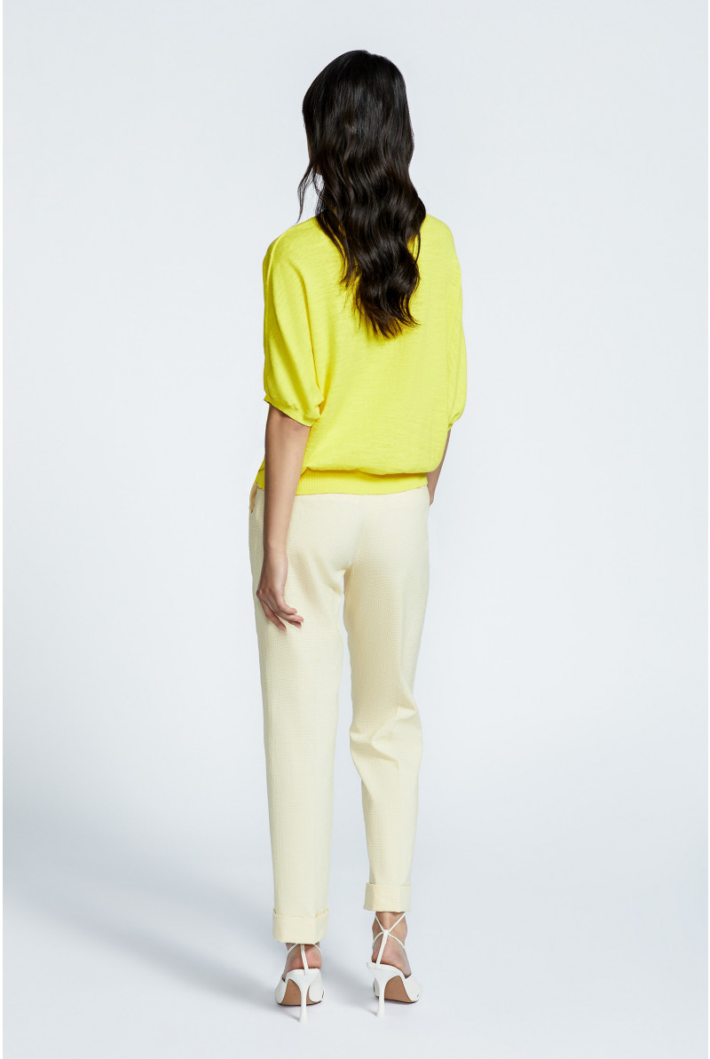 Pleated trousers