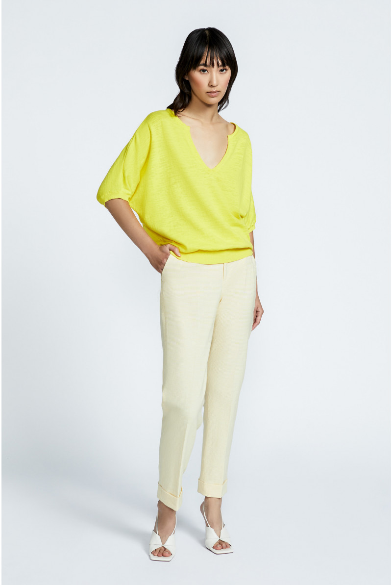 Pleated trousers