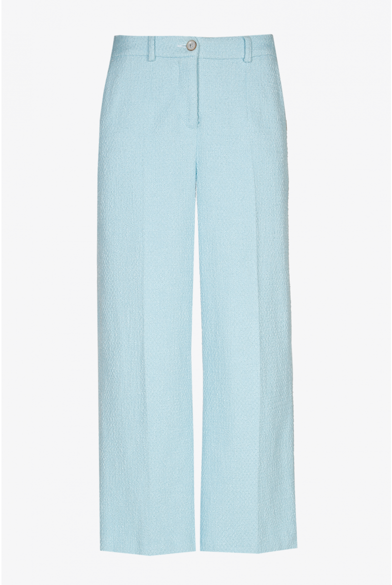 Pantalon en bouclé