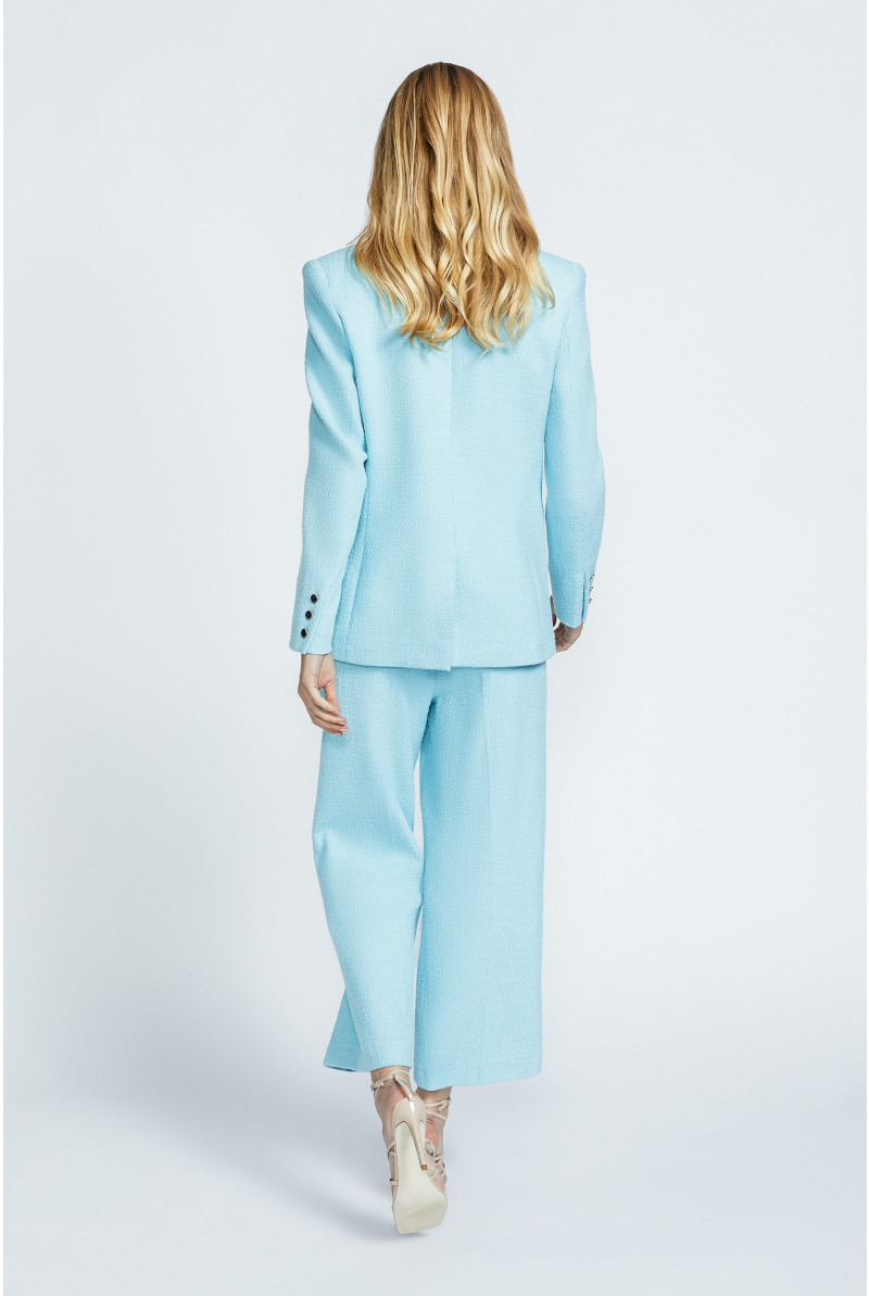 Pantalon en bouclé