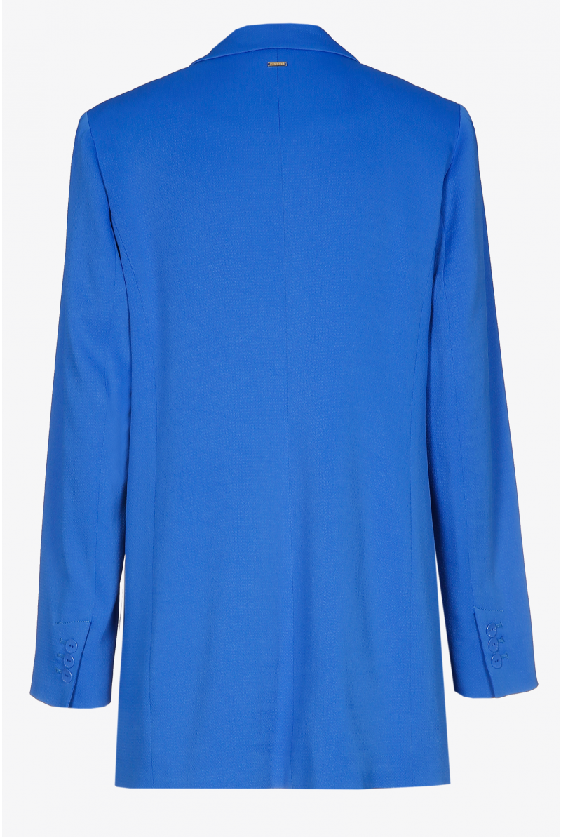 Blazer in bubble viscose