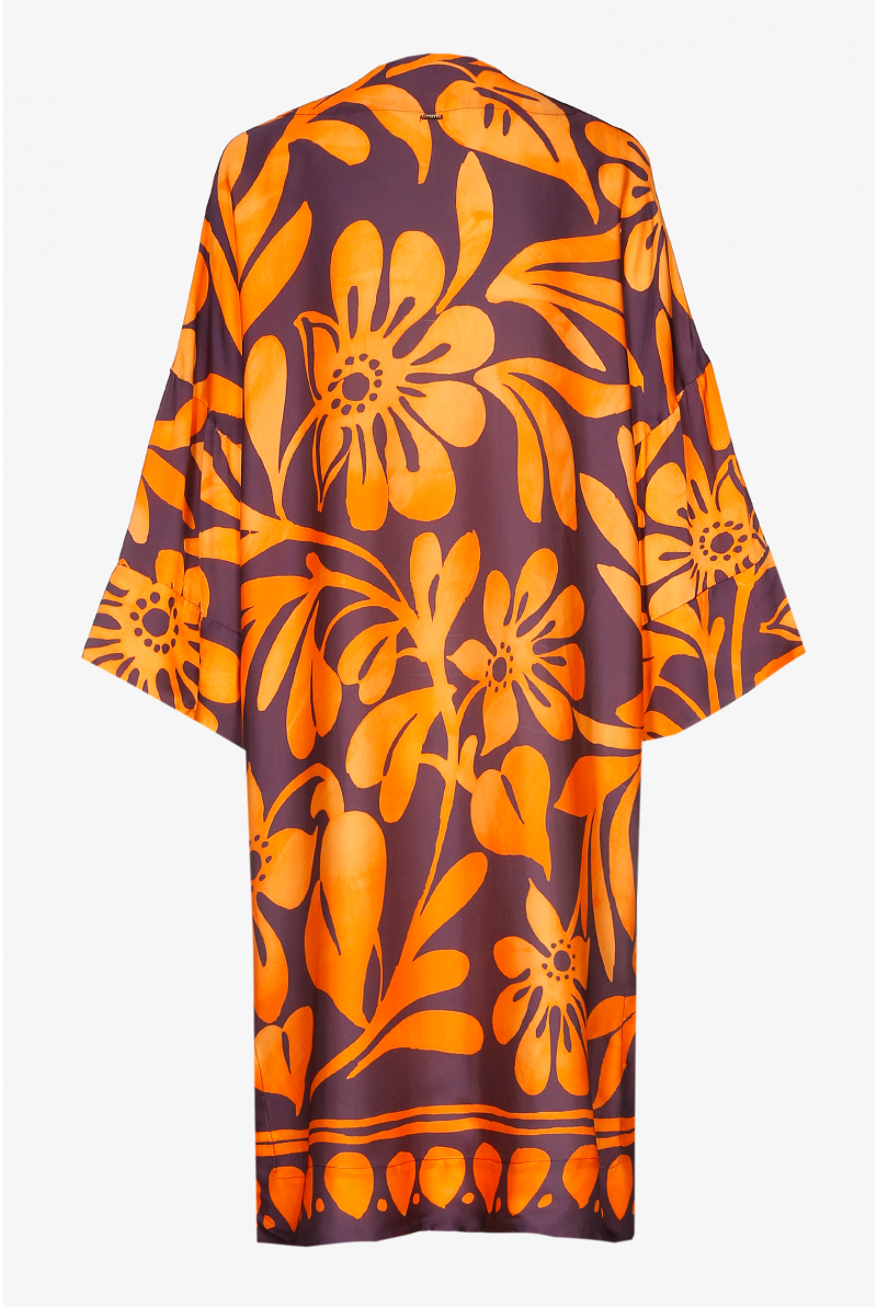Kimono à motif floral