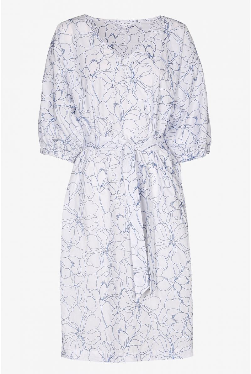 Robe avec broderie