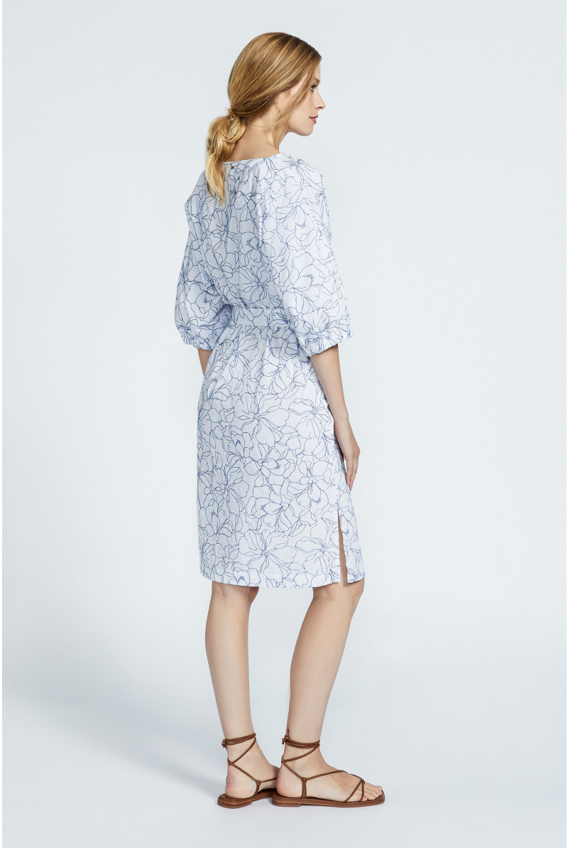 Robe avec broderie