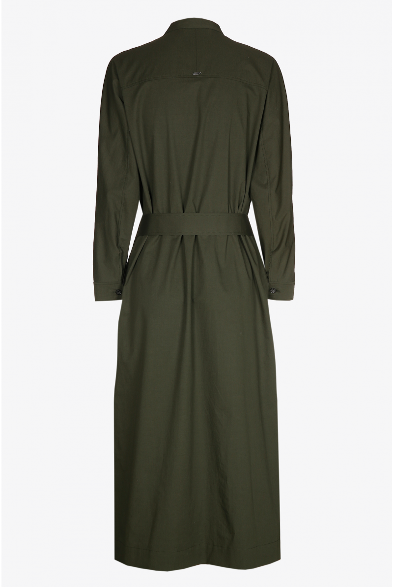 Robe en coton boutonnée