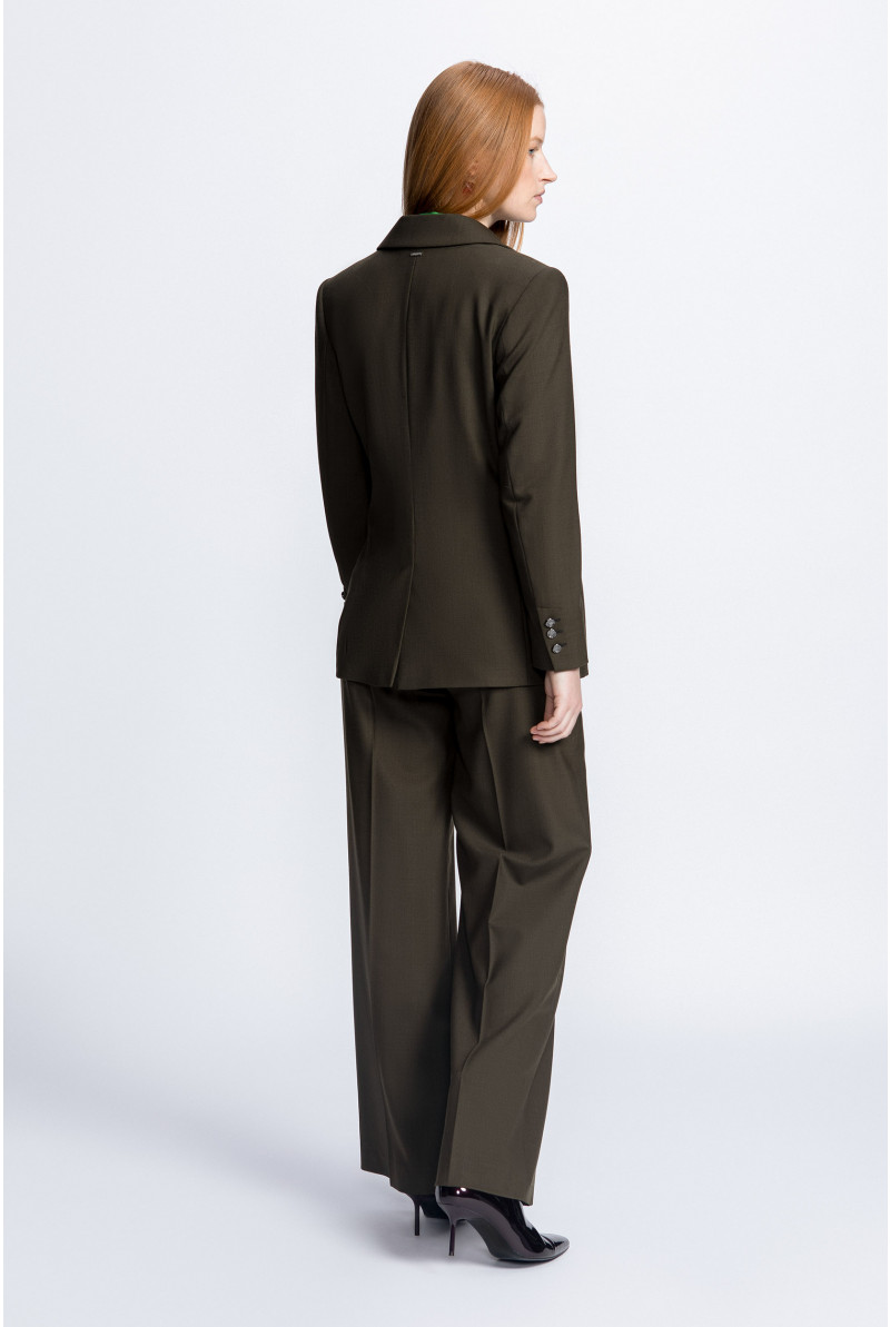 Blazer mit Reverskragen
