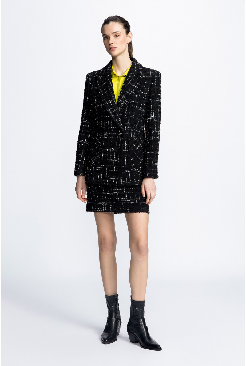 Blazer à double boutonnage