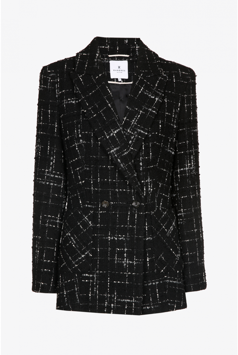 Blazer à double boutonnage