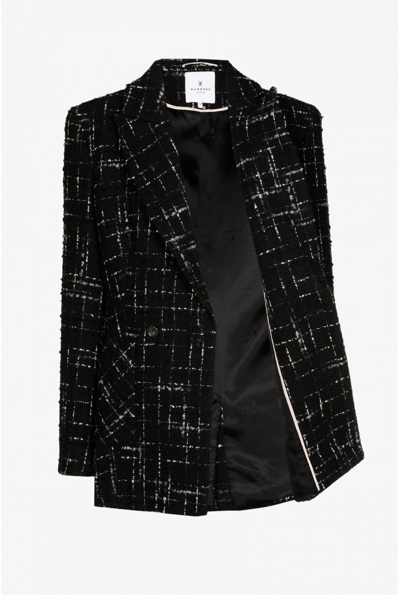 Blazer à double boutonnage