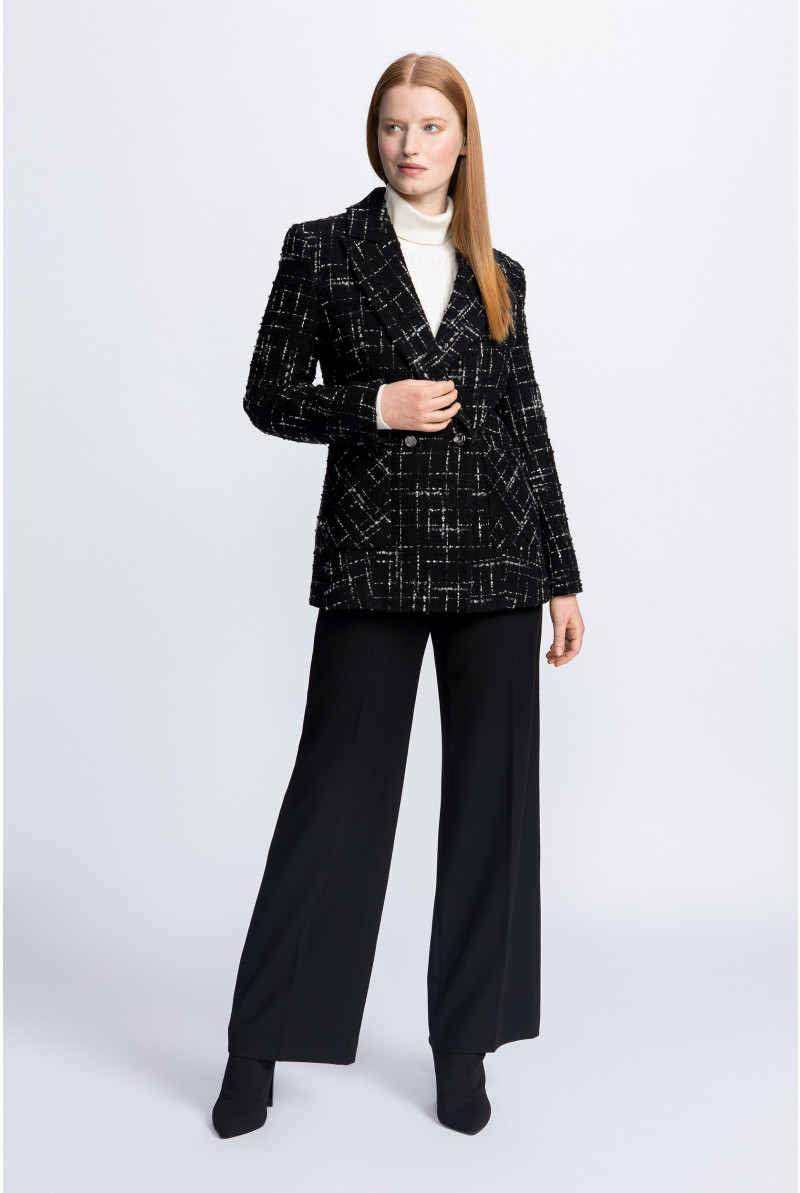 Blazer à double boutonnage