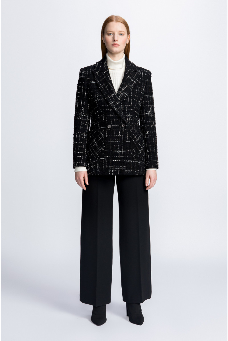Blazer à double boutonnage